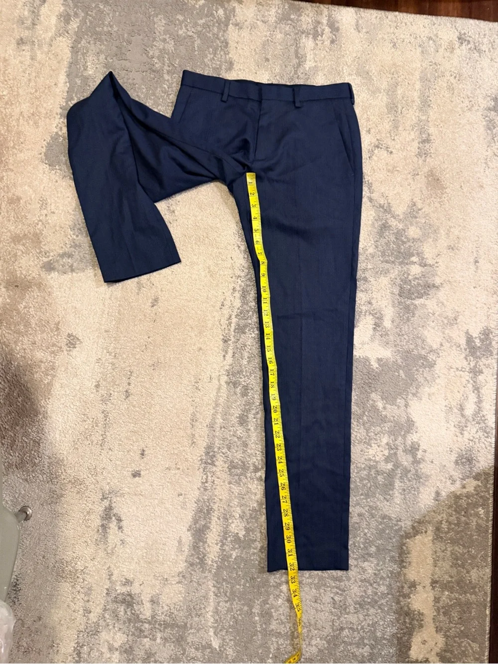NWT J. Crew Men's Slim Dress Pants in Navy Blue